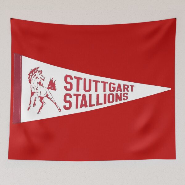 Aperçu de l'œuvre Drapeau étalon de Stuttgart créée et vendue par rtbrassard.