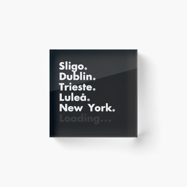 Item preview, Sligo. Dublin. Trieste. Luleå. New York. Loading... designed and sold by rhserra.