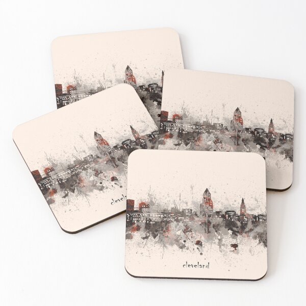 Item preview, cleveland skyline designed and sold by BekimART2.