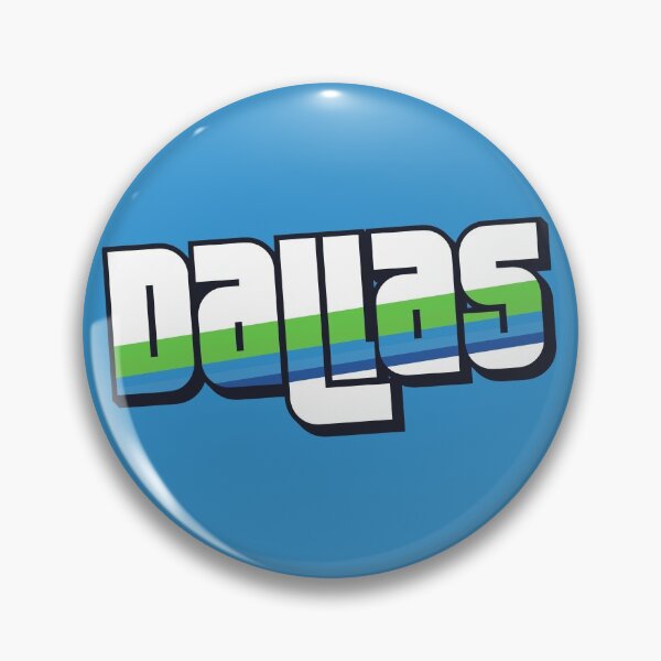 Item preview, Retro Dallas Word Art with Stripes designed and sold by SLAG-Creative.