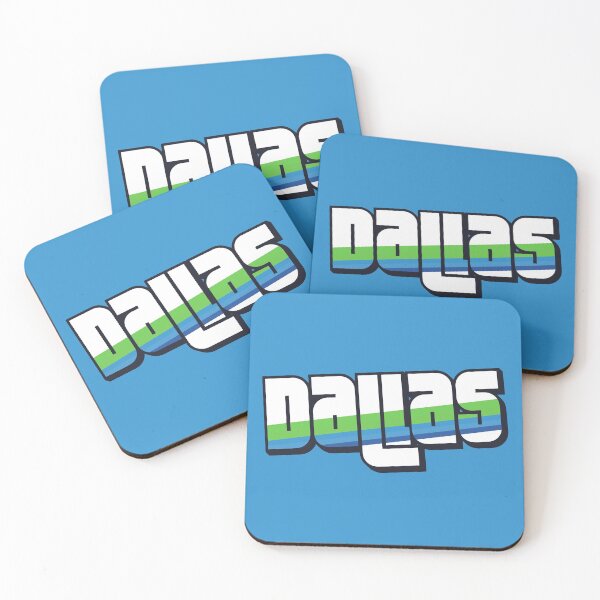 Item preview, Retro Dallas Word Art with Stripes designed and sold by SLAG-Creative.
