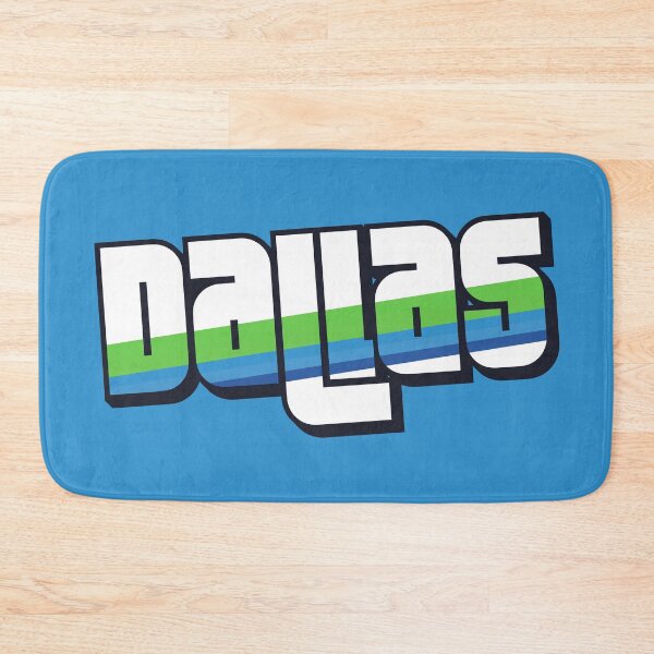 Item preview, Retro Dallas Word Art with Stripes designed and sold by SLAG-Creative.
