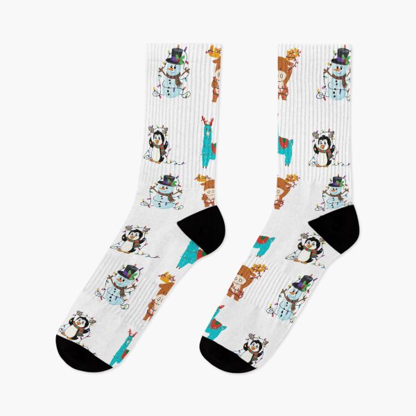 Item preview, Merry Christmas cute animals lights(sticker packs) designed and sold by AnujShah7.