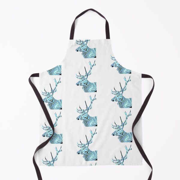 Item preview, Icy Blue Deer - Hydro Dip Style designed and sold by alecillustrates.