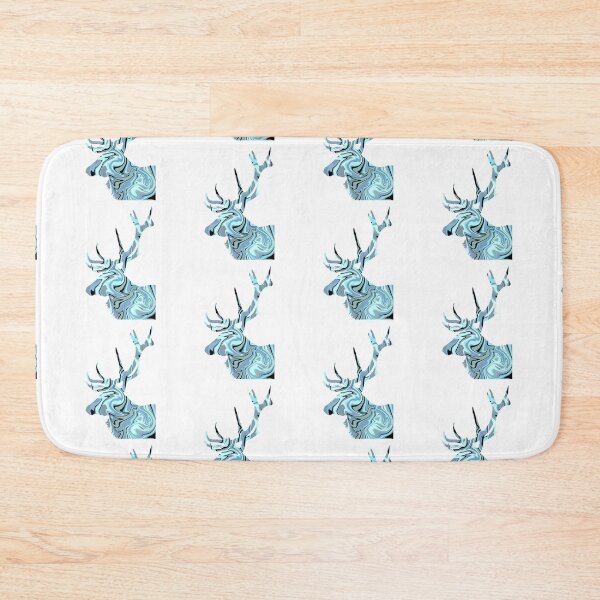 Item preview, Icy Blue Deer - Hydro Dip Style designed and sold by alecillustrates.