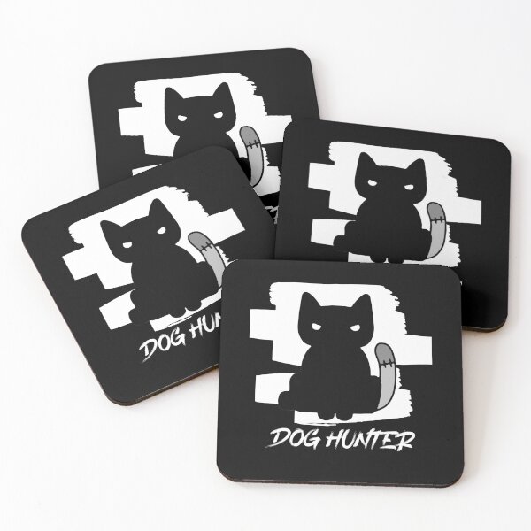 Item preview, Evil Cat Hunter Dog Not Cute designed and sold by besTmanuFacture.
