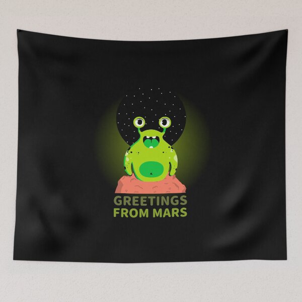 Item preview, Greetings From Mars designed and sold by RitaMaye.