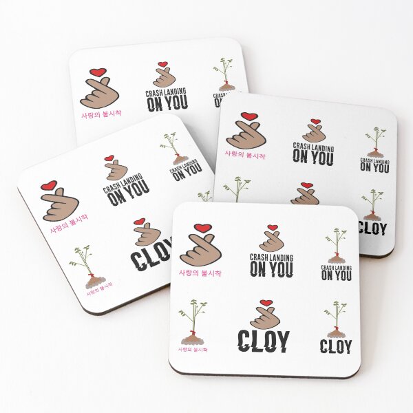 Item preview, Crash Landing On You Sticker Pack designed and sold by AJ-DesignCo.