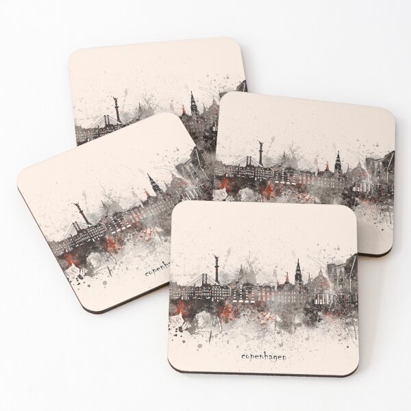 Item preview, copenhagen skyline designed and sold by BekimART2.