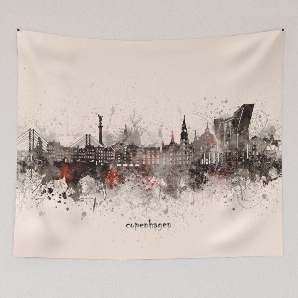 Item preview, copenhagen skyline designed and sold by BekimART2.