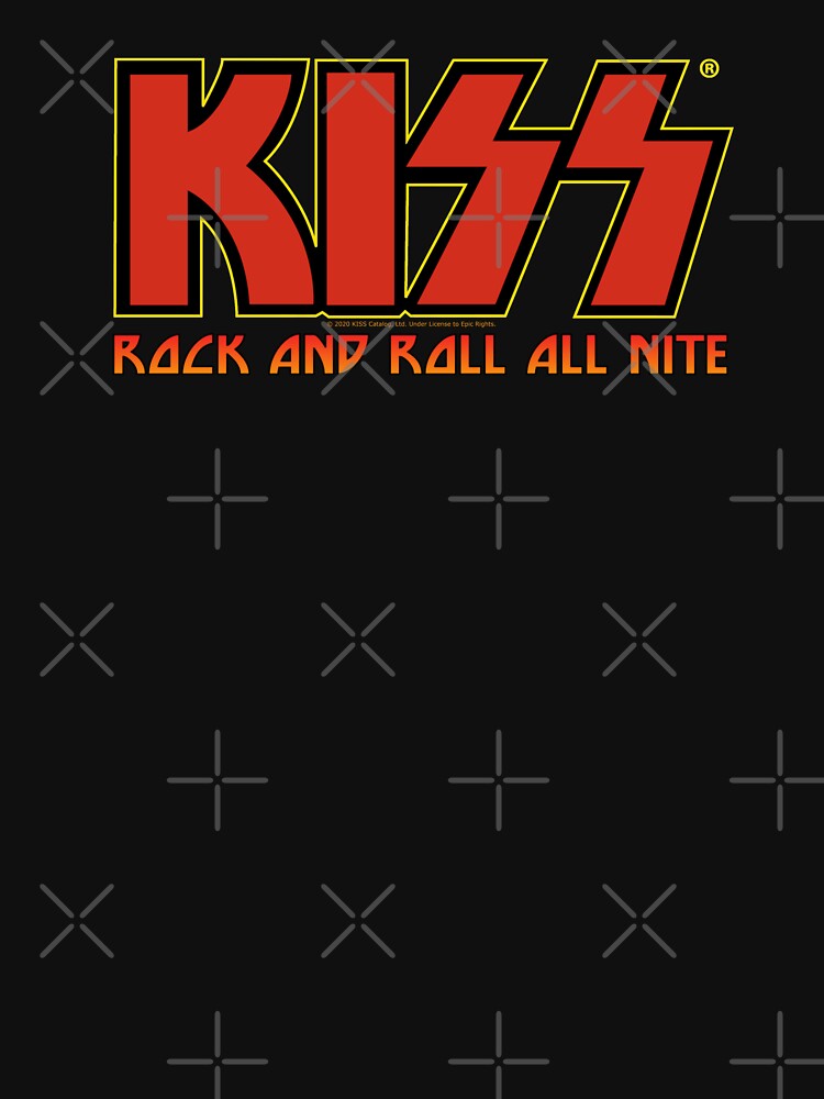 Discover KISS Band - Rock And Roll All Nite   | Essential T-Shirt 