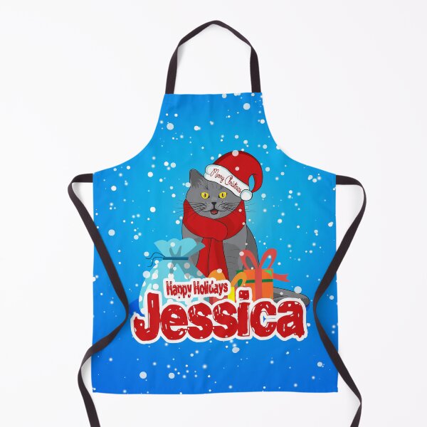 Item preview, Cat Lover Happy Holidays Christmas Design For Jessica designed and sold by MiloCuteCat.