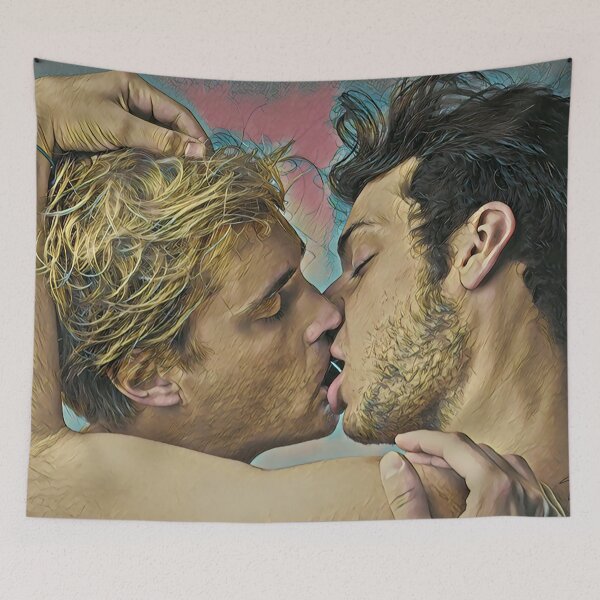 Item preview, man kissing designed and sold by Tony Cabralre.
