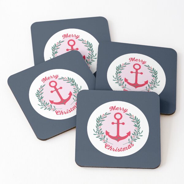 Item preview, Merry Christmas Anchor designed and sold by SharksOnShore.