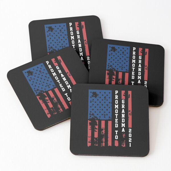 Item preview, Promoted To Grandma 2021 American Flag designed and sold by Dressed For  Duty.