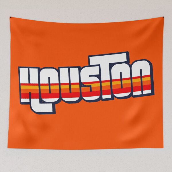 Item preview, Retro Houston Word Art with Stripes designed and sold by SLAG-Creative.