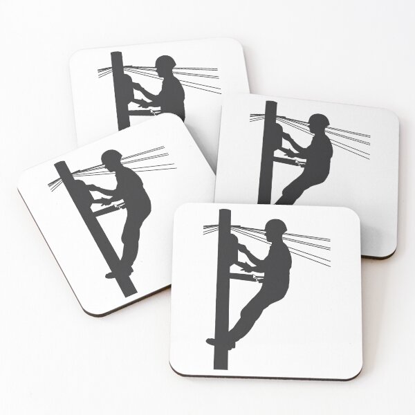 Item preview, Lineman on pole designed and sold by PepaAnaRB.