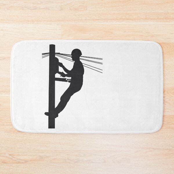 Item preview, Lineman on pole designed and sold by PepaAnaRB.