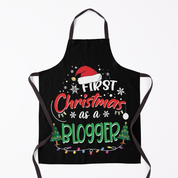 Artikelvorschau, Erstes Weihnachten als Blogger Lustige 1. Weihnachtsgeschenke für neue Blogger-Blogger entworfen und verkauft von clothesy7.