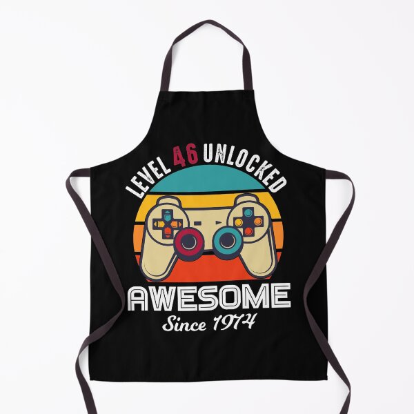 Item preview, Level 46 Unlocked Birthday Awesome Since 1974 designed and sold by RandomStuffShop.