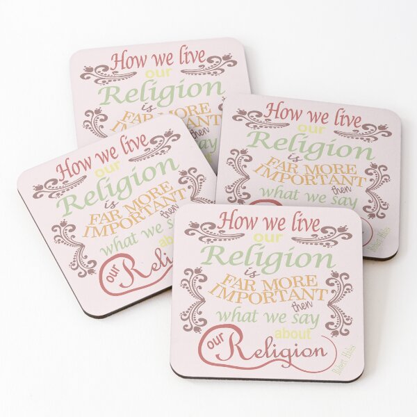 Item preview, How we live our religion designed and sold by Heather Walton.