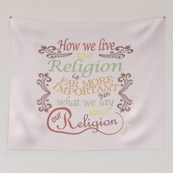 Item preview, How we live our religion designed and sold by Heather Walton.