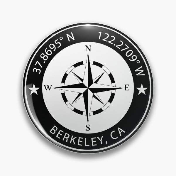 Item preview, Berkeley, California Geographical Coordinates designed and sold by TeeOhGraphics.
