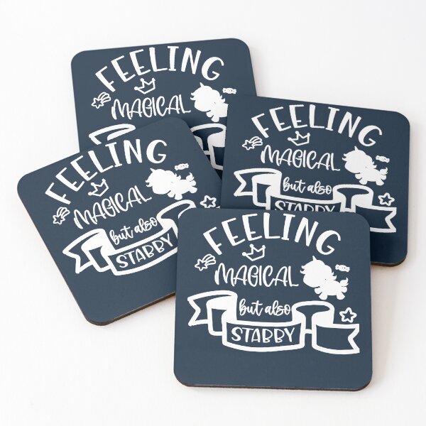 Item preview, Copy of feeling magical but also stabby funny unicorn designed and sold by Drahmed.