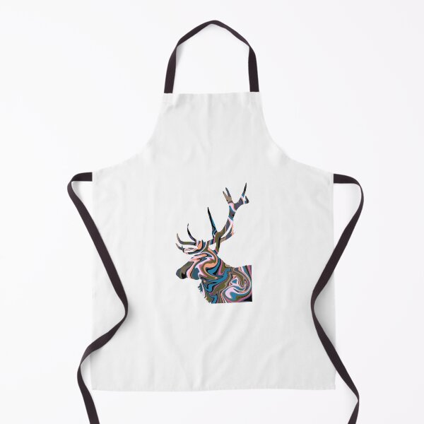 Item preview, Brown and Pink Retro Deer - Hydro Dip Style designed and sold by alecillustrates.
