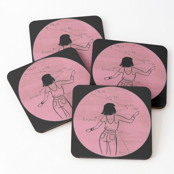 Item preview, I’m in love with the shape of you designed and sold by NomiBee.