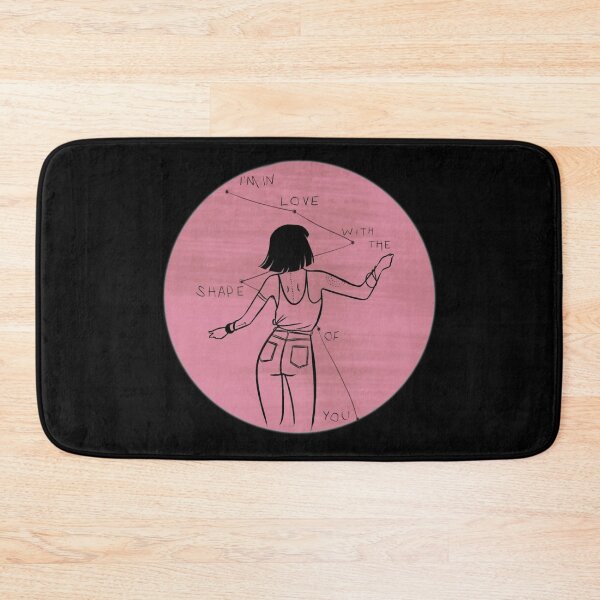 Item preview, I’m in love with the shape of you designed and sold by NomiBee.