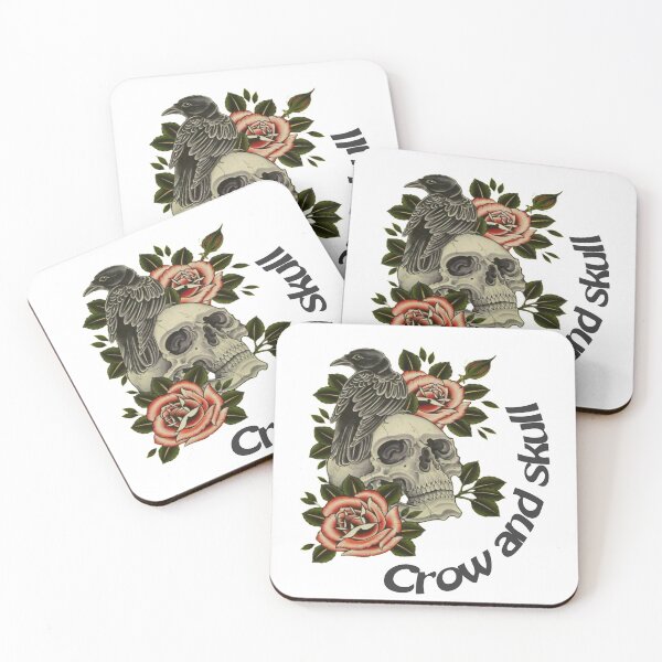 Item preview, Crow and Skull designed and sold by JamalRok04.