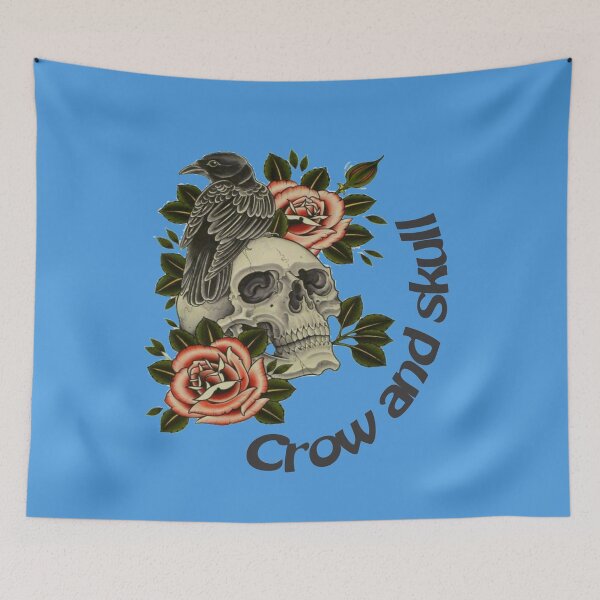 Item preview, Crow and Skull designed and sold by JamalRok04.
