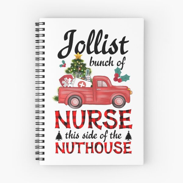 Item preview, Jolliest Bunch Of Nurses This Side Of The Nuthouse Christmas  designed and sold by BuynPose.