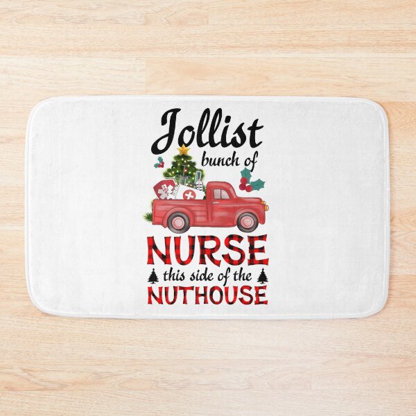 Item preview, Jolliest Bunch Of Nurses This Side Of The Nuthouse Christmas  designed and sold by BuynPose.