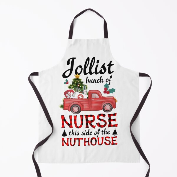 Item preview, Jolliest Bunch Of Nurses This Side Of The Nuthouse Christmas  designed and sold by BuynPose.