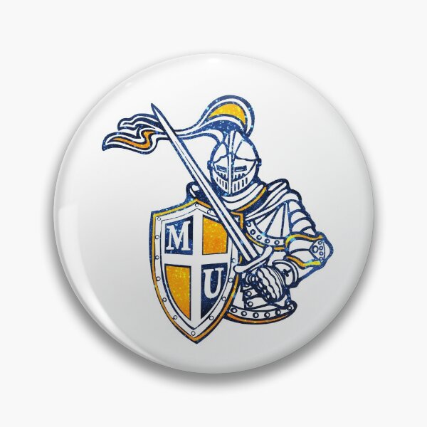 Item preview, Glitter Knightro the Knight (Marian University) (1) designed and sold by ConceptualClub.