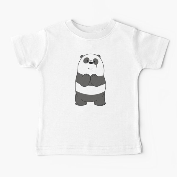 We Bare Bears Panda Bear Baby T Shirt By Kidcartoon Redbubble