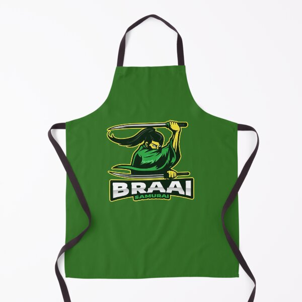 Item preview, Funny South African T-shirt - Braai Samurai designed and sold by SKilner.