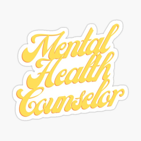 Mental Health Counselor Sticker