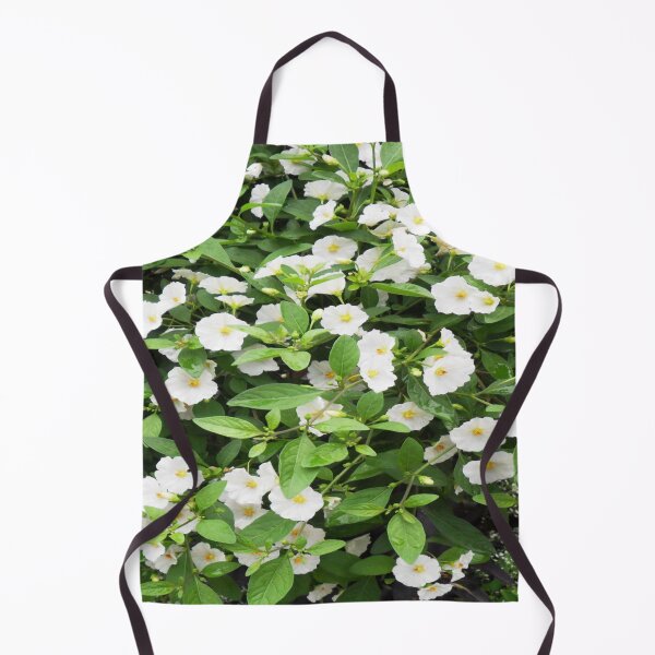 Item preview, Petunia Flowers with white petals and yellow centers - Cute Floral designed and sold by Vero De.