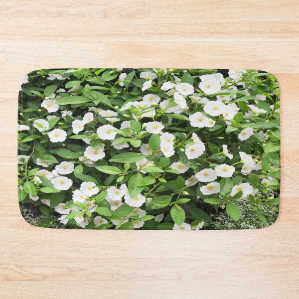Item preview, Petunia Flowers with white petals and yellow centers - Cute Floral designed and sold by Vero De.