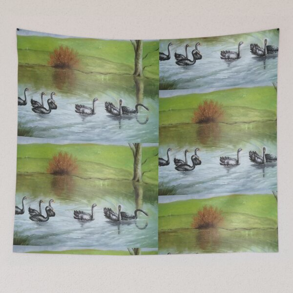 Item preview, Black Swans by Churchill designed and sold by beyourownshirt.