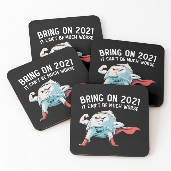 Item preview, Bring On 2021 It Can't Be Much Worse designed and sold by OnepixArt.