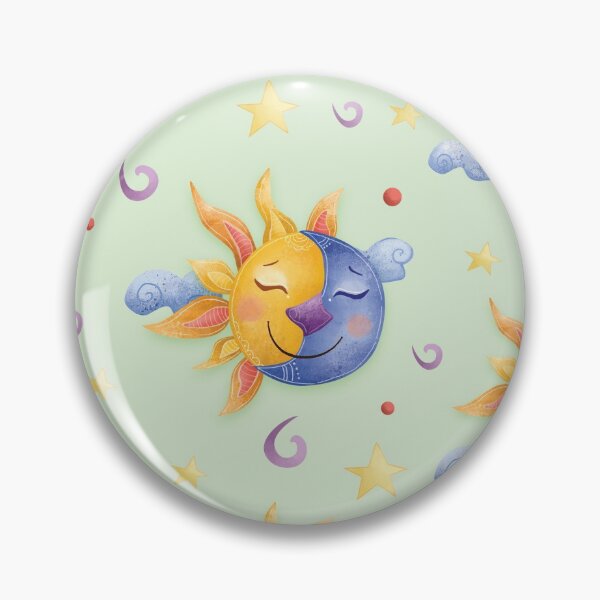 Item preview, Sun and Moon Pattern  designed and sold by StrayLeaves.