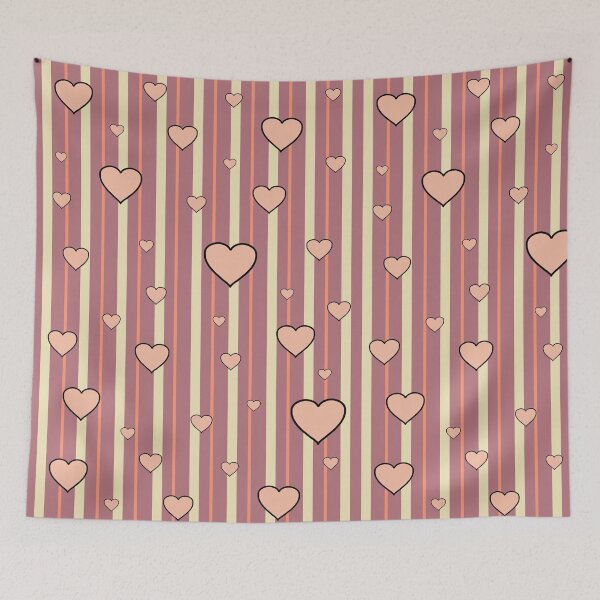 Item preview, Summers evening hearts rain rosé designed and sold by GabareyMaanyo.