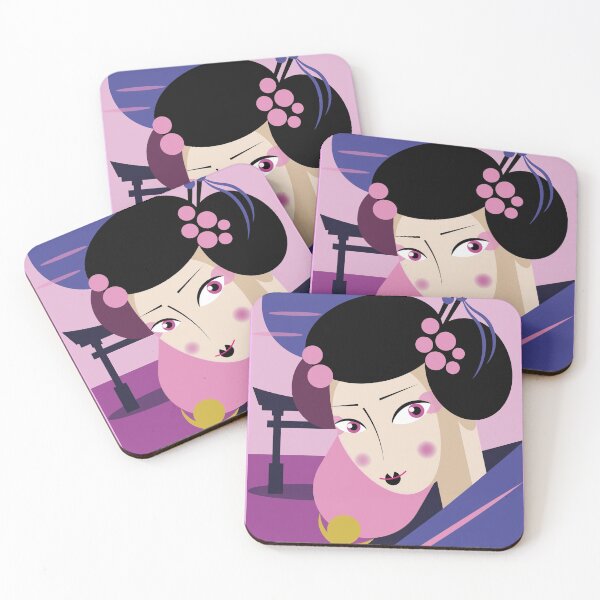 Item preview, MODERN GEISHA JAPAN INSPIRATION ORIGINAL DESIGN designed and sold by KaliKannon.