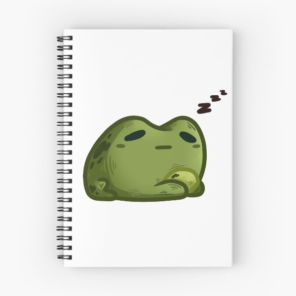 Item preview, Sleeping Frog designed and sold by PipAndBlob.