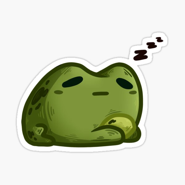 Small Frogs Sticker for Sale by PipAndBlob