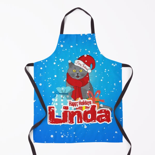 Item preview, Cat Lover Happy Holidays Christmas Design For Linda designed and sold by MiloCuteCat.